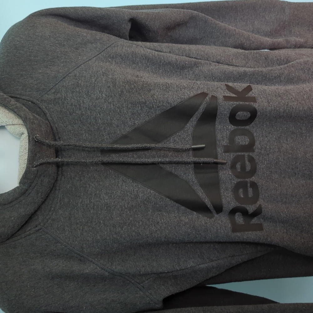 Grey Reebok Hoodie Size XL